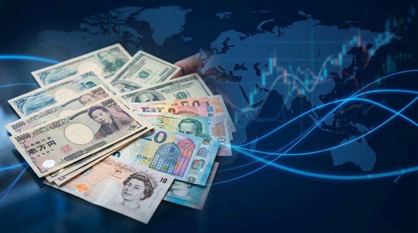 為替のリアルタイムな動きを理解するイメージ