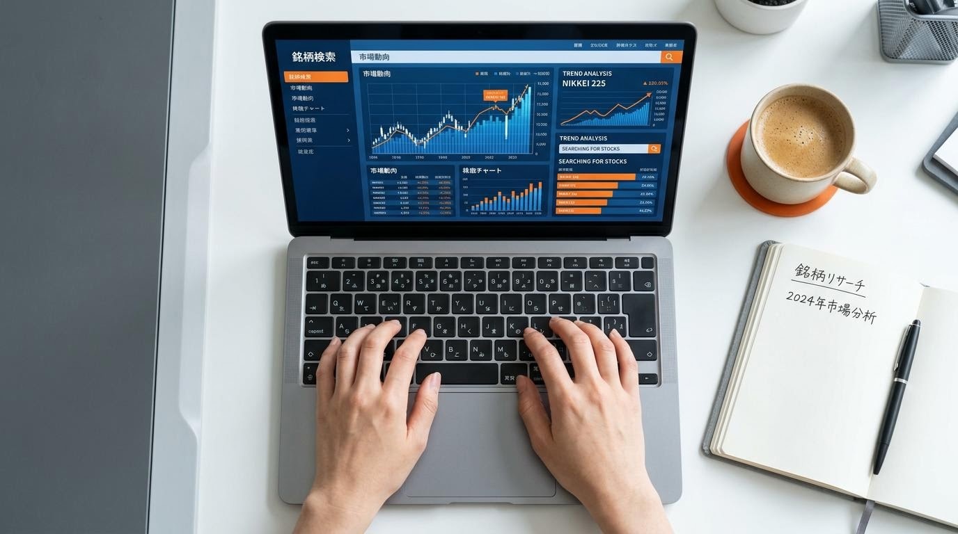 株価検索のコツと便利な活用法のイメージ