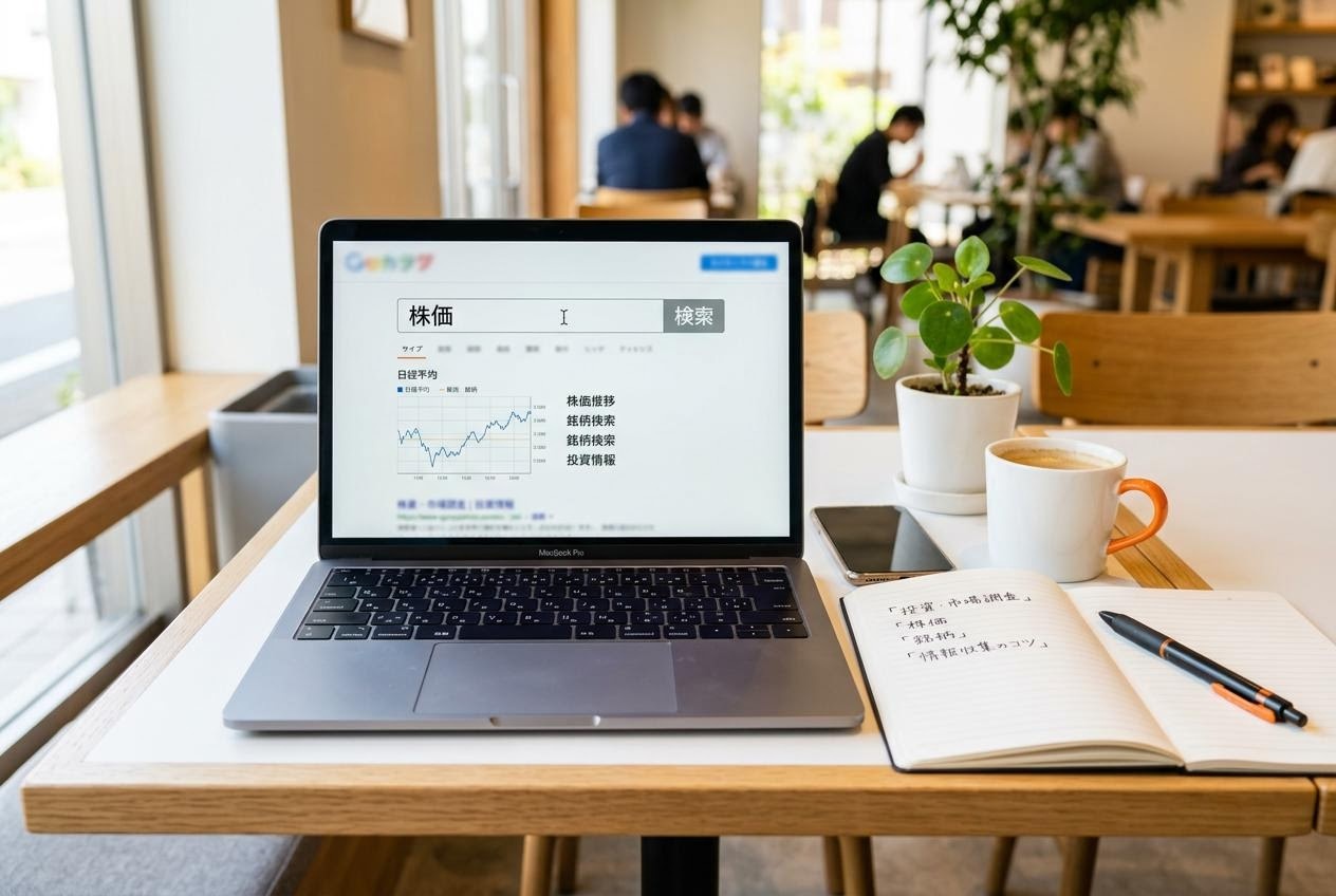 株価検索のコツに関する学習記事